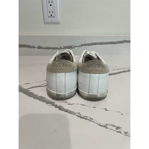 Sam Edelman Aubrie Sneaker Purposely Distressed 8.5M - Picture 5 of 9